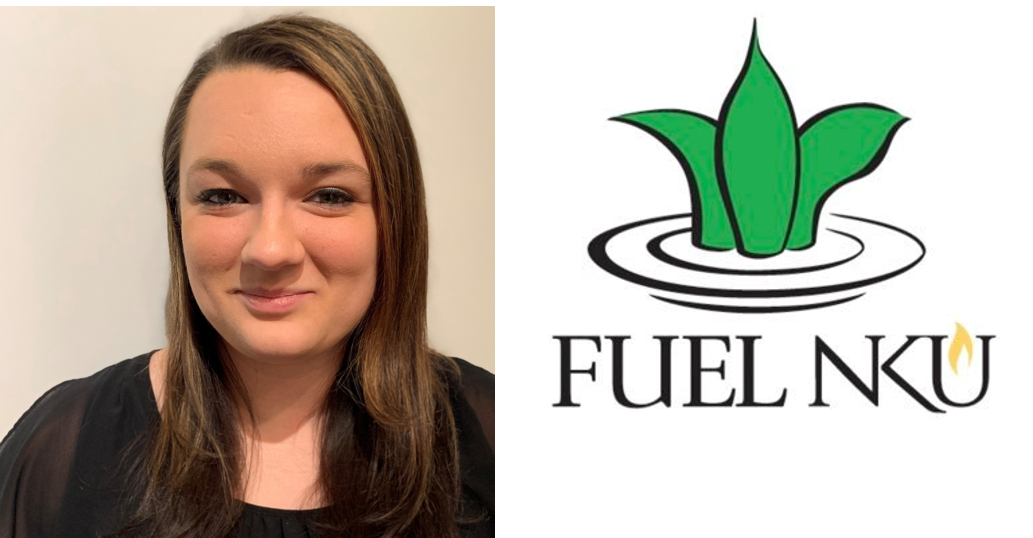 Courtney Gilliam and NKU FUEL logo