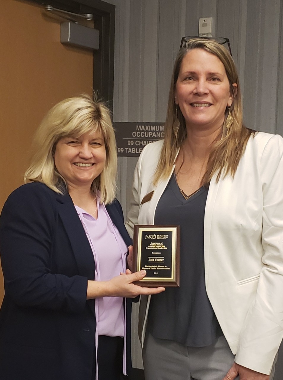 Lisa Cooper and Julie Olberding