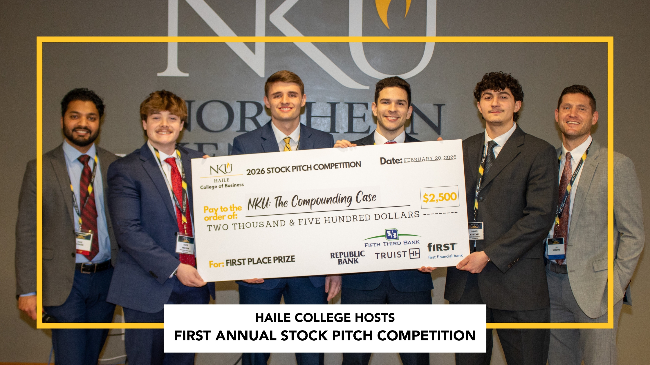 Haile College Hosts First Stock Pitch Competition